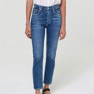 Citizens of Humanity Charlotte High Rise Straight Jeans size 27